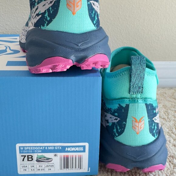 HOKA Speedgoat 6 Mid GTX Trail Shoes - Women's (New with box) - Picture 9 of 10